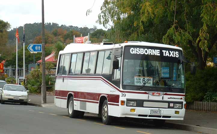 Gisborne Taxis Hino Rainbow 39